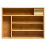 Voir la diapositive 2 : FIVE Range-Couverts 5 Compartiments  Tidy Smart  38cm Naturel