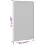 Voir la diapositive 6 : VIDAXL Moustiquaire magnetique pour fenetres blanc 80x140 cm