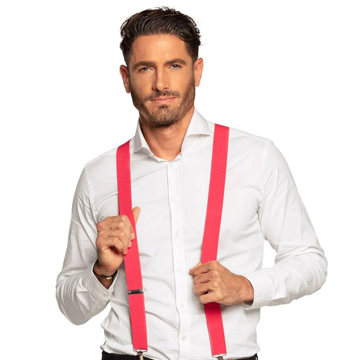 Boland Bretelles Rose Néon