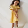 Voir la diapositive 4 : Petit Béguin Robe enfant en gaze de coton Camila
