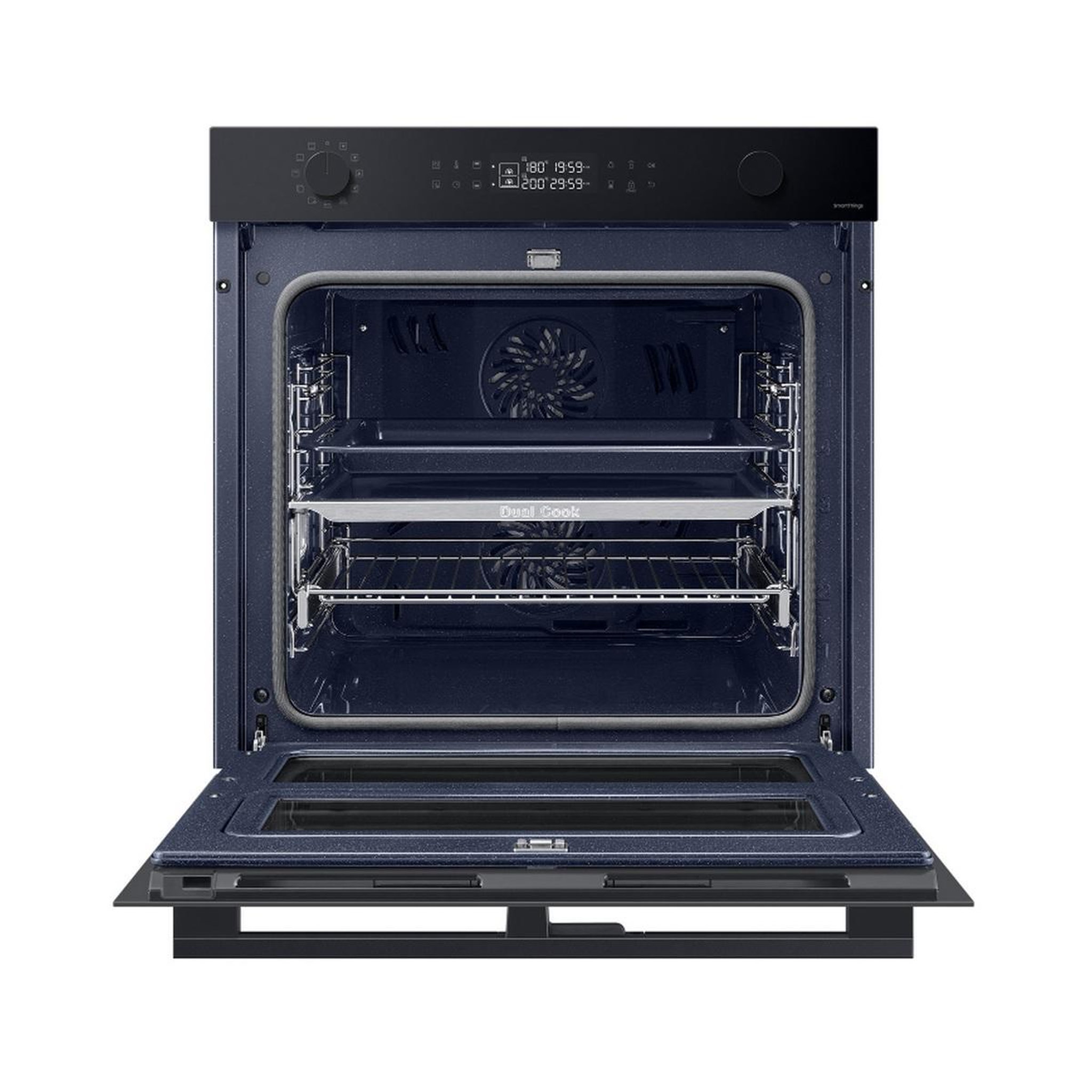 Voir la diapositive 3 : Samsung Four intégrable 76l 60cm pyrolyse noir - nv7b4550vak