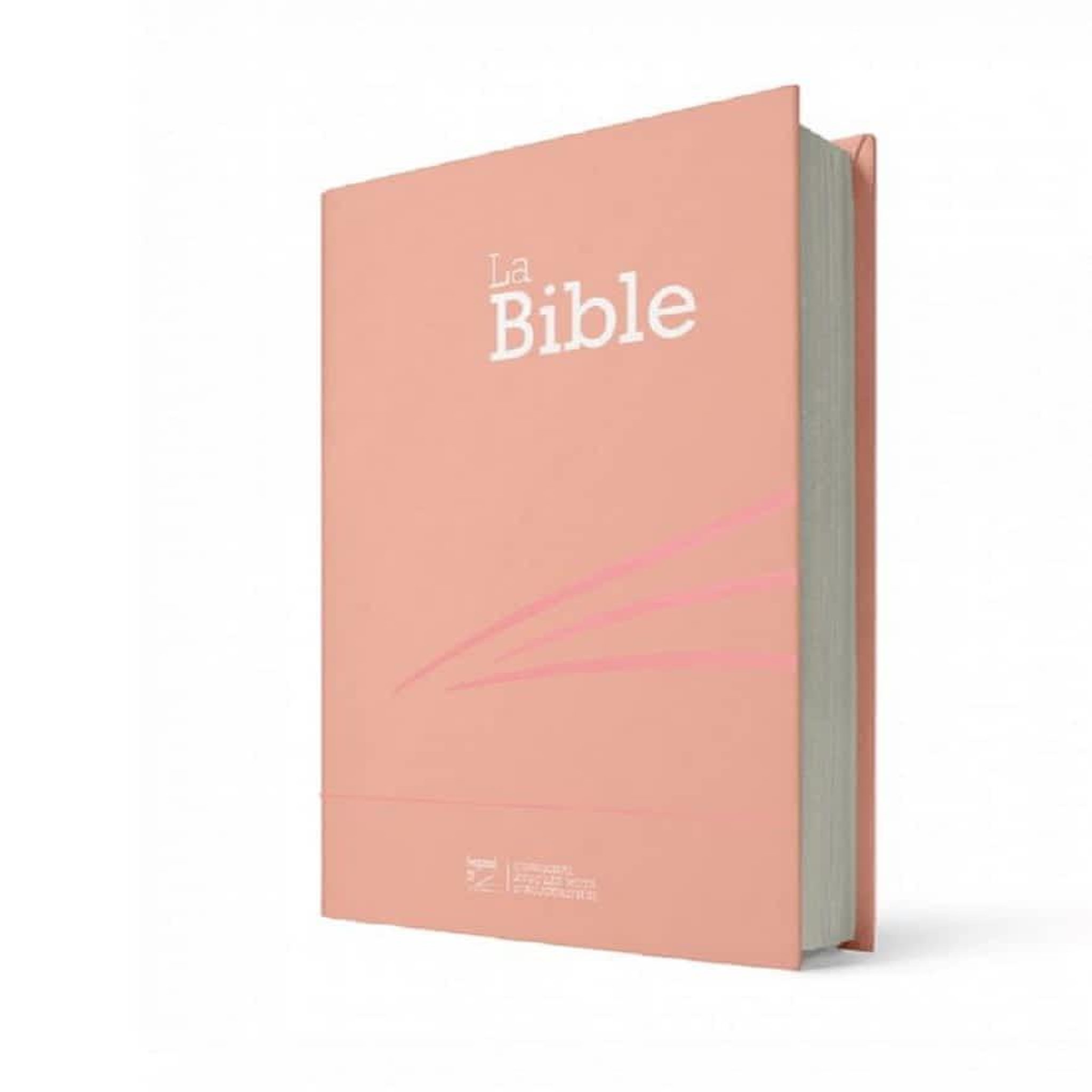 BIBLE SEGOND 21 COMPACTE. COUVERTURE RIGIDE SKIVERTEX ROSE GUIMAUVE, Société biblique de Genève
