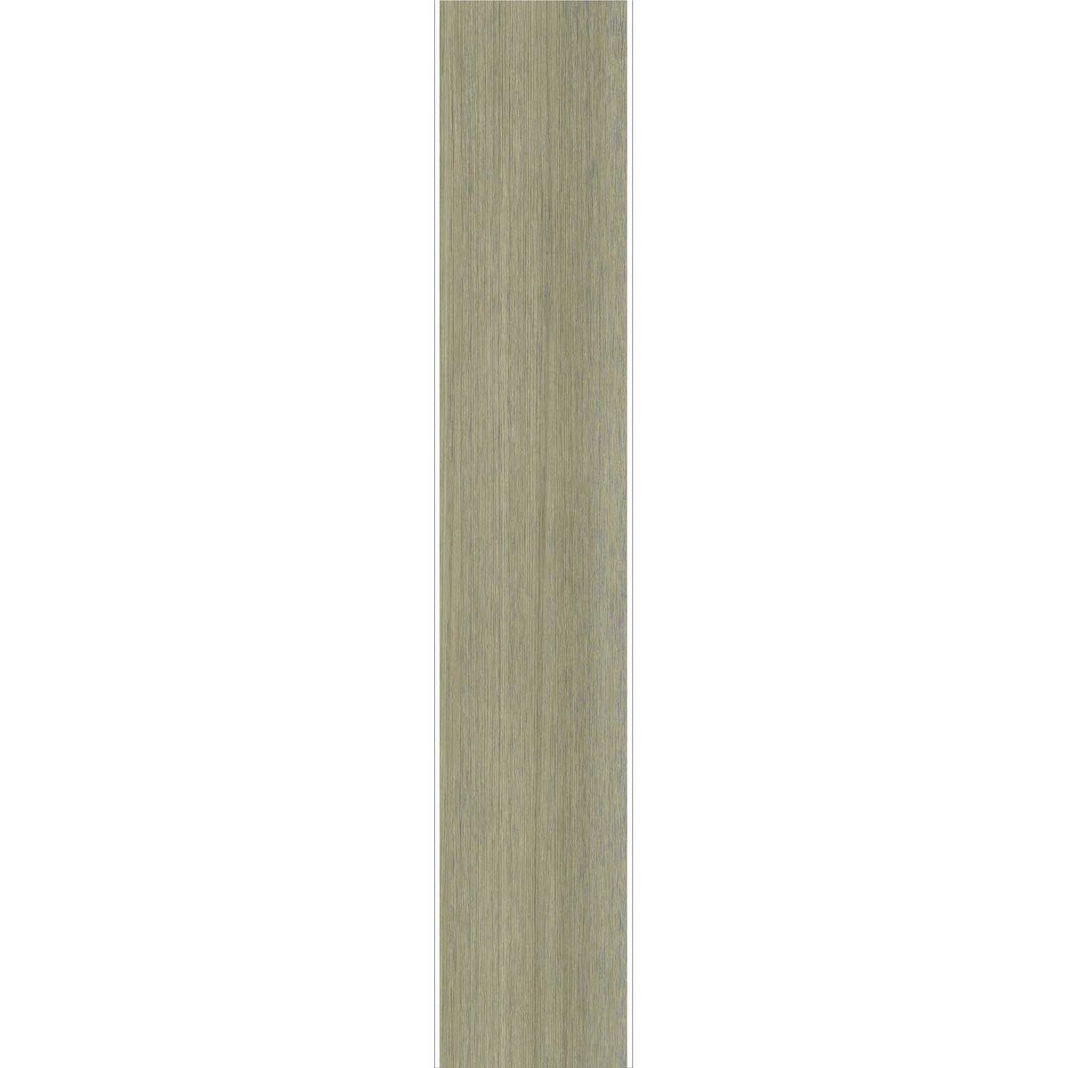 HABITABLE Contremarche adhésive en PVC imitation Bois - L. 100 x l. 17 cm - Taupe
