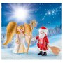 PLAYMOBIL 9498 - Christmas - Duo Père Noël et Ange