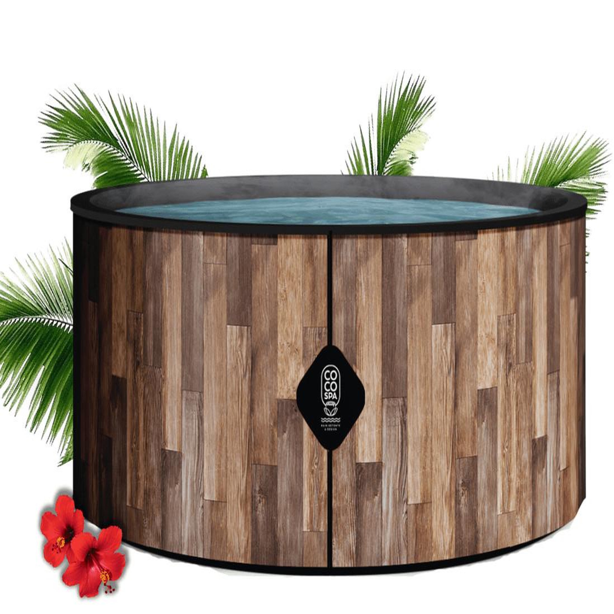 COCO BAIN Piscine gonflable Fidji 180 cm diamètre, 1200 litres