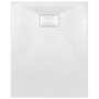 Voir la diapositive 4 : VIDAXL Bac de douche SMC Blanc 100 x 80 cm
