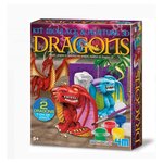 Graine créative Kit Dam - Moulage et peinture Dragons