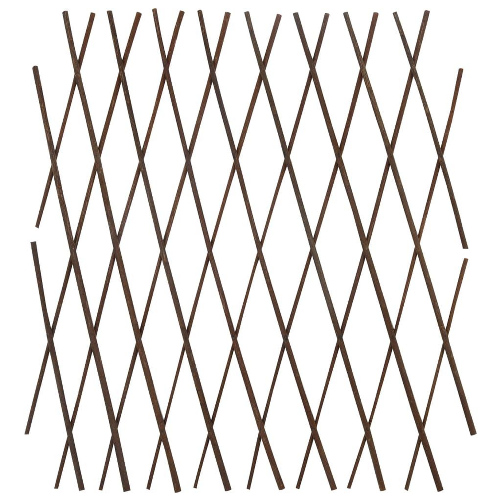 Voir la diapositive 4 : VIDAXL Cloture en treillis de saule 5 pcs 180x60 cm
