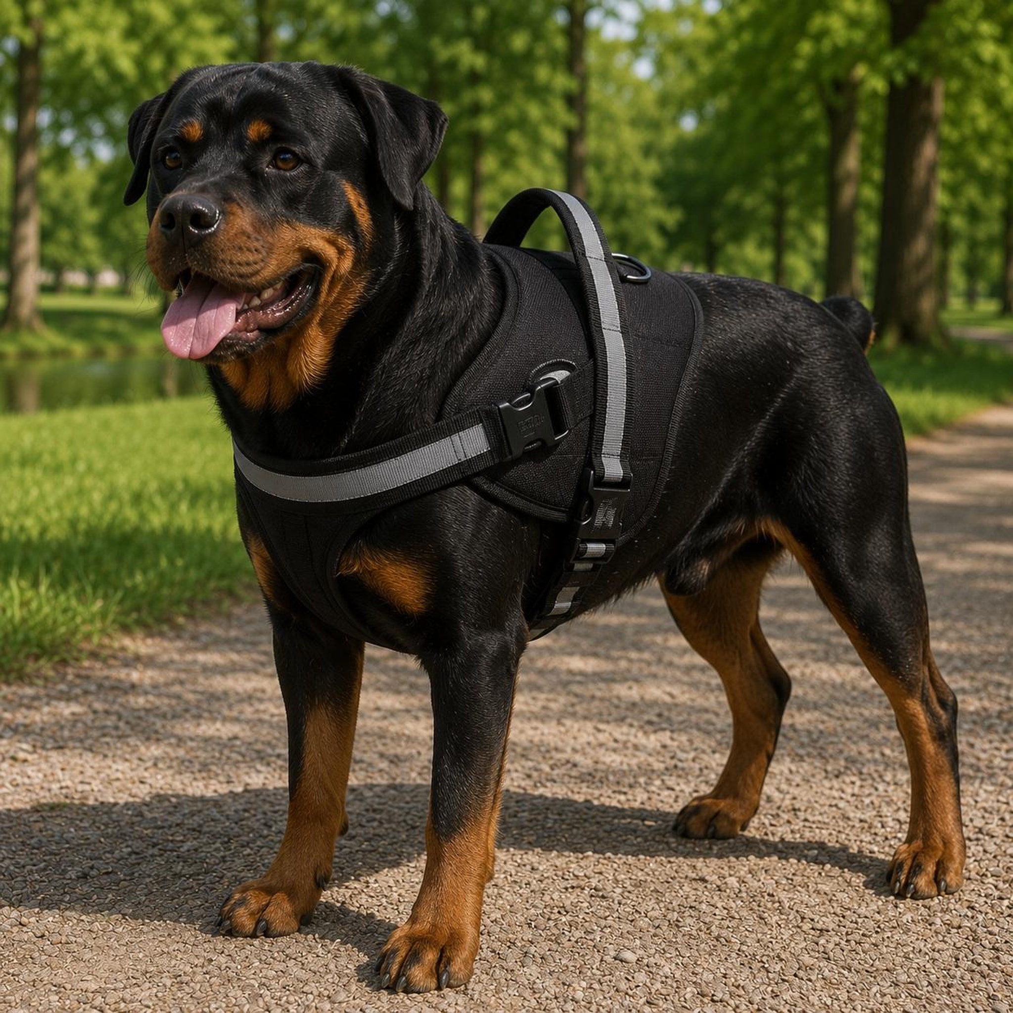 Voir la diapositive 5 : Eden Harnais pour chien design et moderne