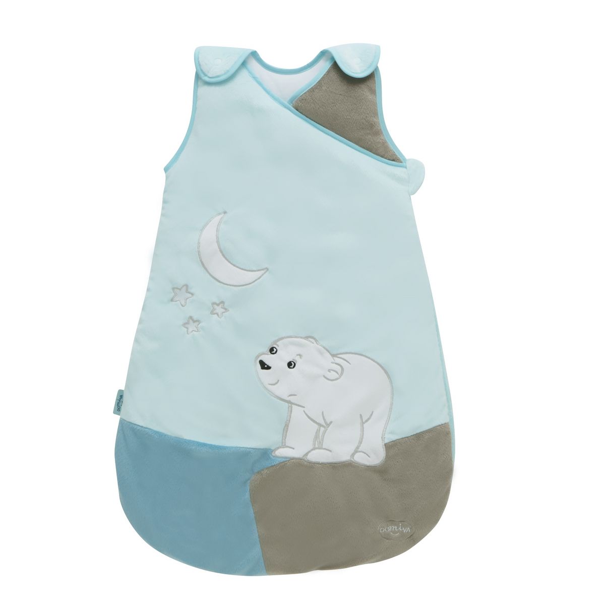 Domiva Gigoteuse en velours Flocon l'Ourson