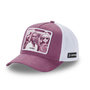 Voir la diapositive 1 : CAPSLAB Casquette femme trucker en suedine finitions premium Barbie