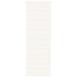 VIDAXL Store zebre beige marbre largeur du tissu 80,9 cm polyester