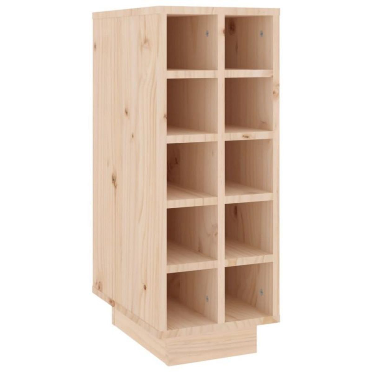 VIDAXL Armoire à vin 23x34x61 cm Bois de pin massif