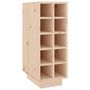 Voir la diapositive 2 : VIDAXL Armoire à vin 23x34x61 cm Bois de pin massif