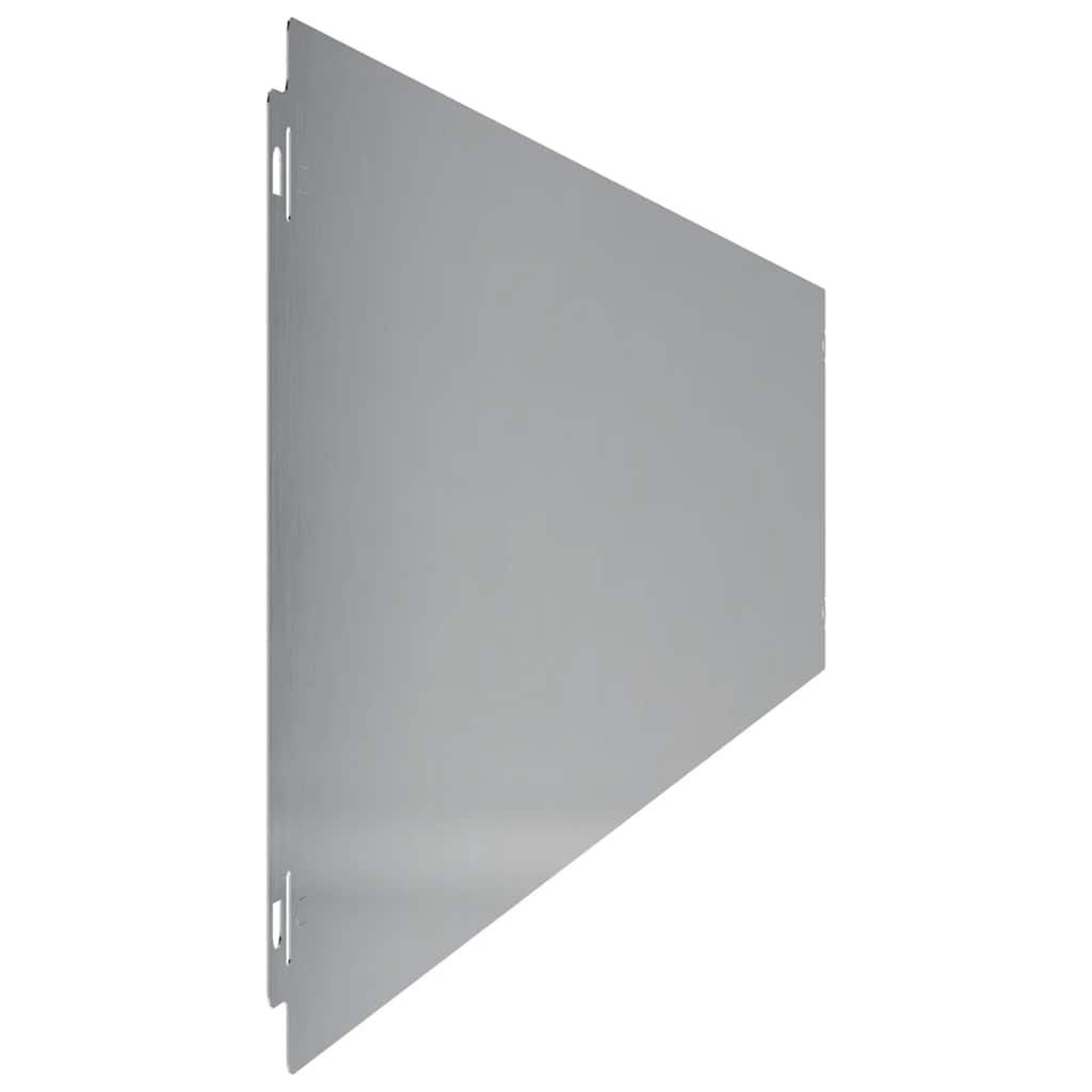 Voir la diapositive 5 : VIDAXL Bordures de pelouse 30 pcs 20x103 cm acier galvanise