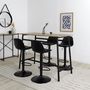 Voir la diapositive 4 : Paris Prix Table Haute Mange Debout  Loka  116cm Naturel