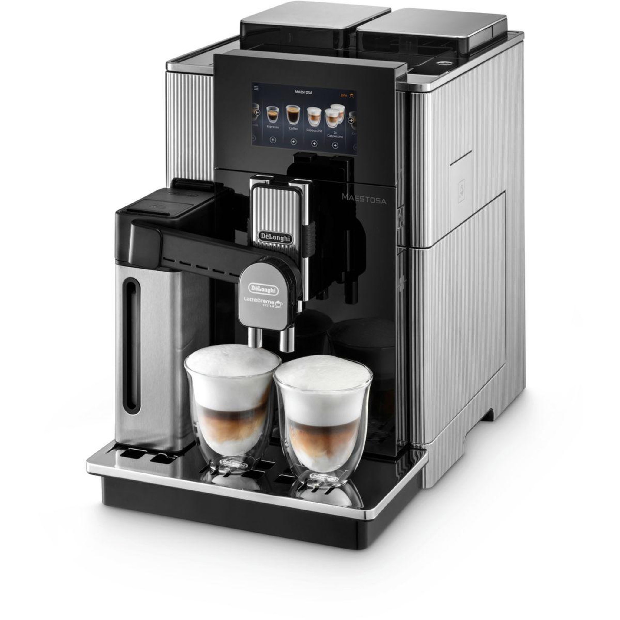 Voir la diapositive 3 : DELONGHI Expresso broyeur maestosa epam960.75.glm connecté inox