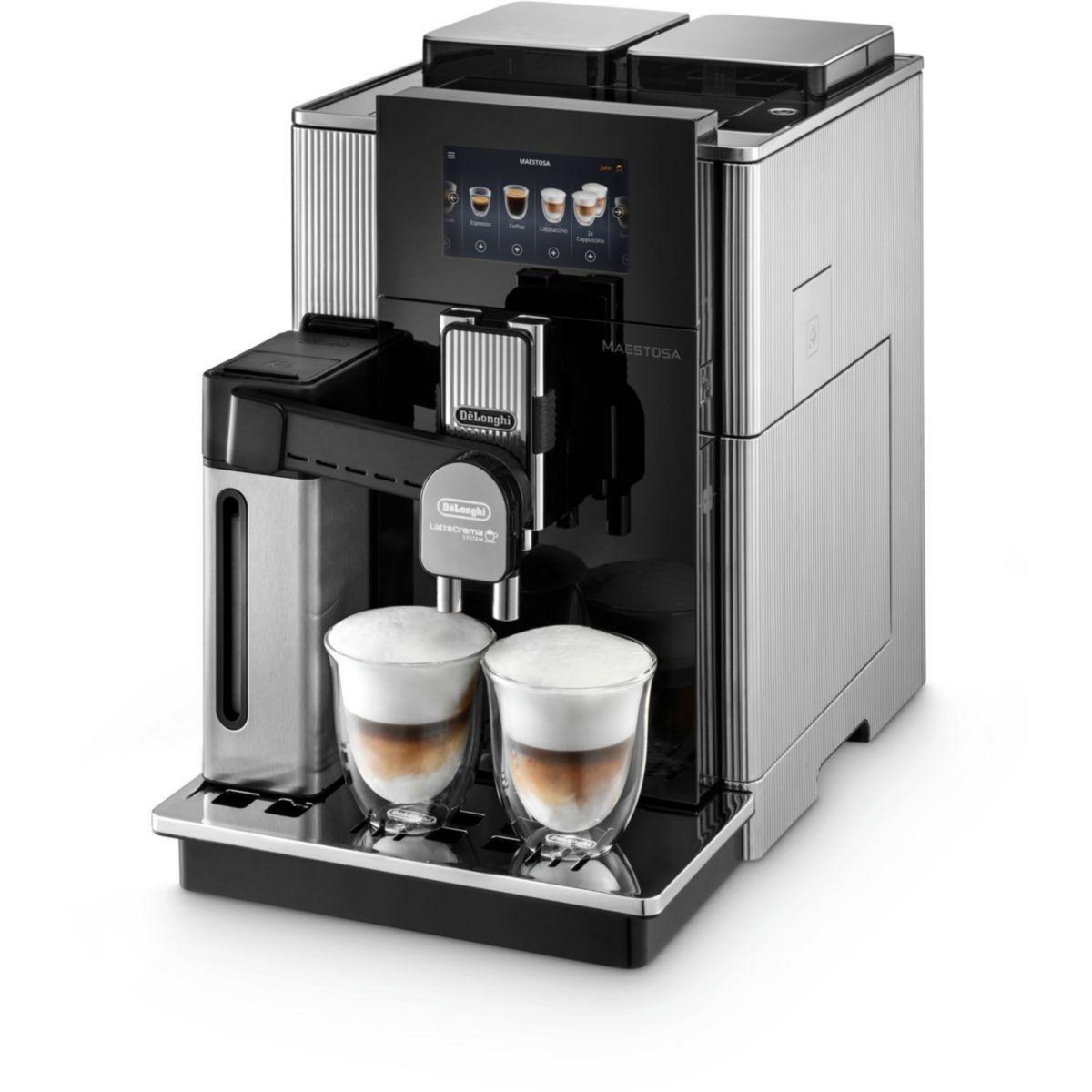 DELONGHI Expresso Broyeur Maestosa EPAM960.75.GLM connecté inox