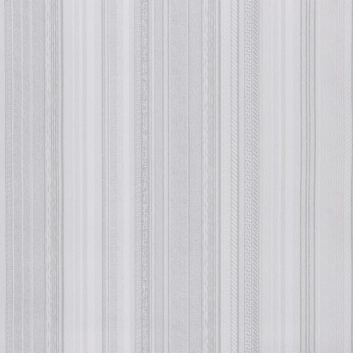 VIDAXL Papier peint 3D motif de rayures gris 10x0,53 m non tisse