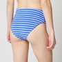 Voir la diapositive 2 : INEXTENSO Bas de maillot de bain avec revers à rayures bleu femme