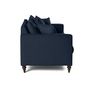 Voir la diapositive 3 : BEST MOBILIER Flamingo - canapé droit 2 places en velours