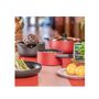 Voir la diapositive 5 : LIVOO Set 2 casseroles aluminium 18 / 20 cm - MEP154R