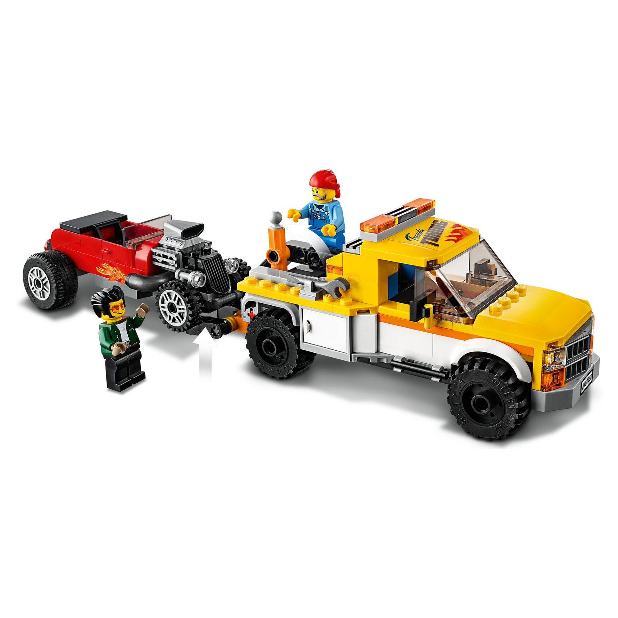 Voir la diapositive 3 : LEGO City 60258 - L'Atelier de Tuning