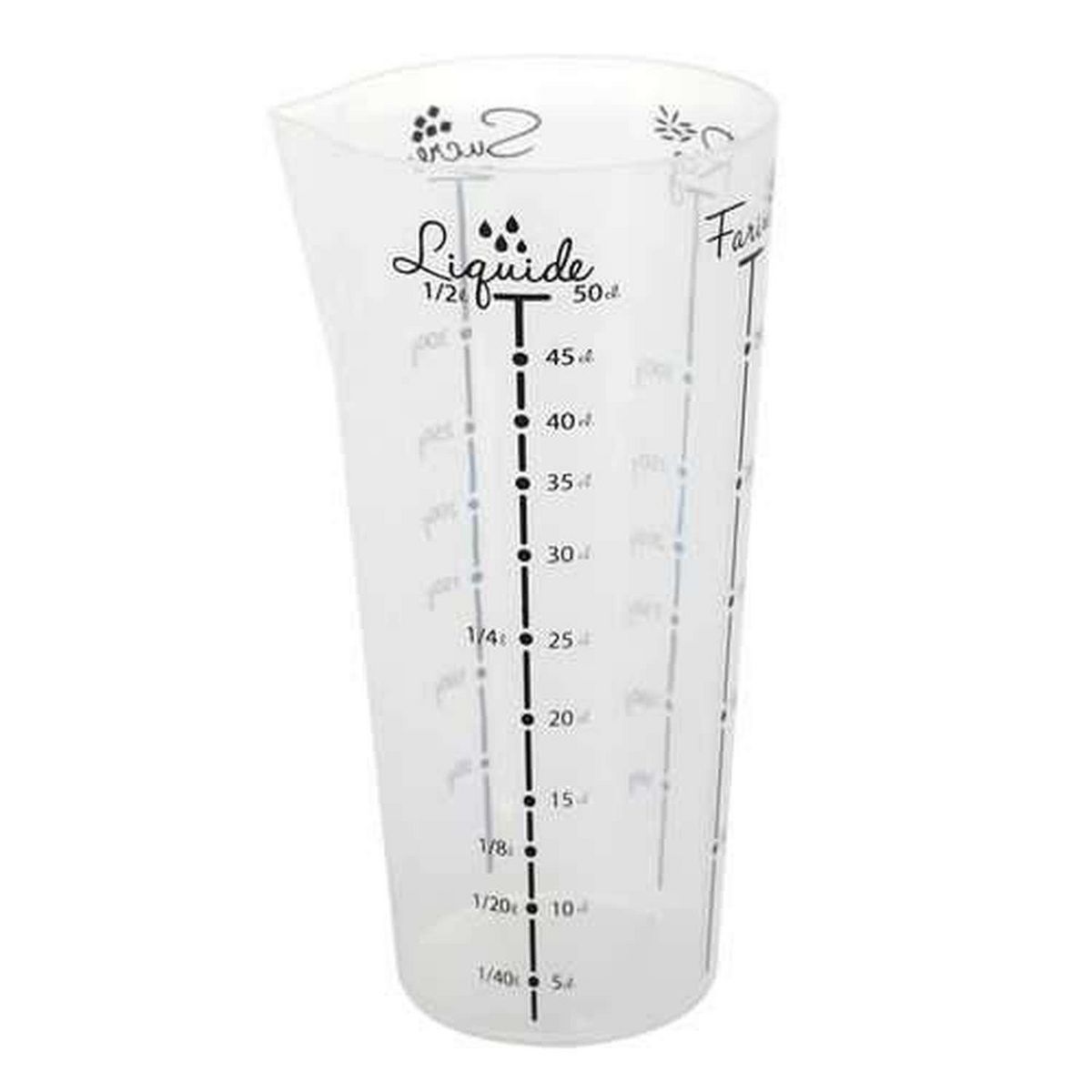 Lily Cook Set de 3 ustensiles et bol doseur - Crêpes Party