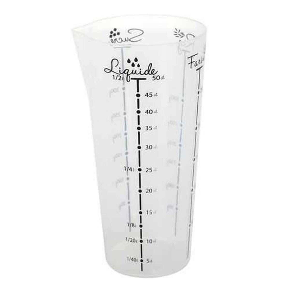 Lily Cook Set de 3 ustensiles et bol doseur - Crêpes Party