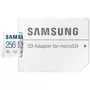 Samsung Carte Micro SD 256Go Evo plus avec adaptateur