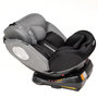 Voir la diapositive 3 : BEBELISSIMO BEBELISSIMO - Siège auto Isofix - pivotant 360 ° - groupe 0+/1/2/3 - (0-36kg) - Hellios - gris / noir