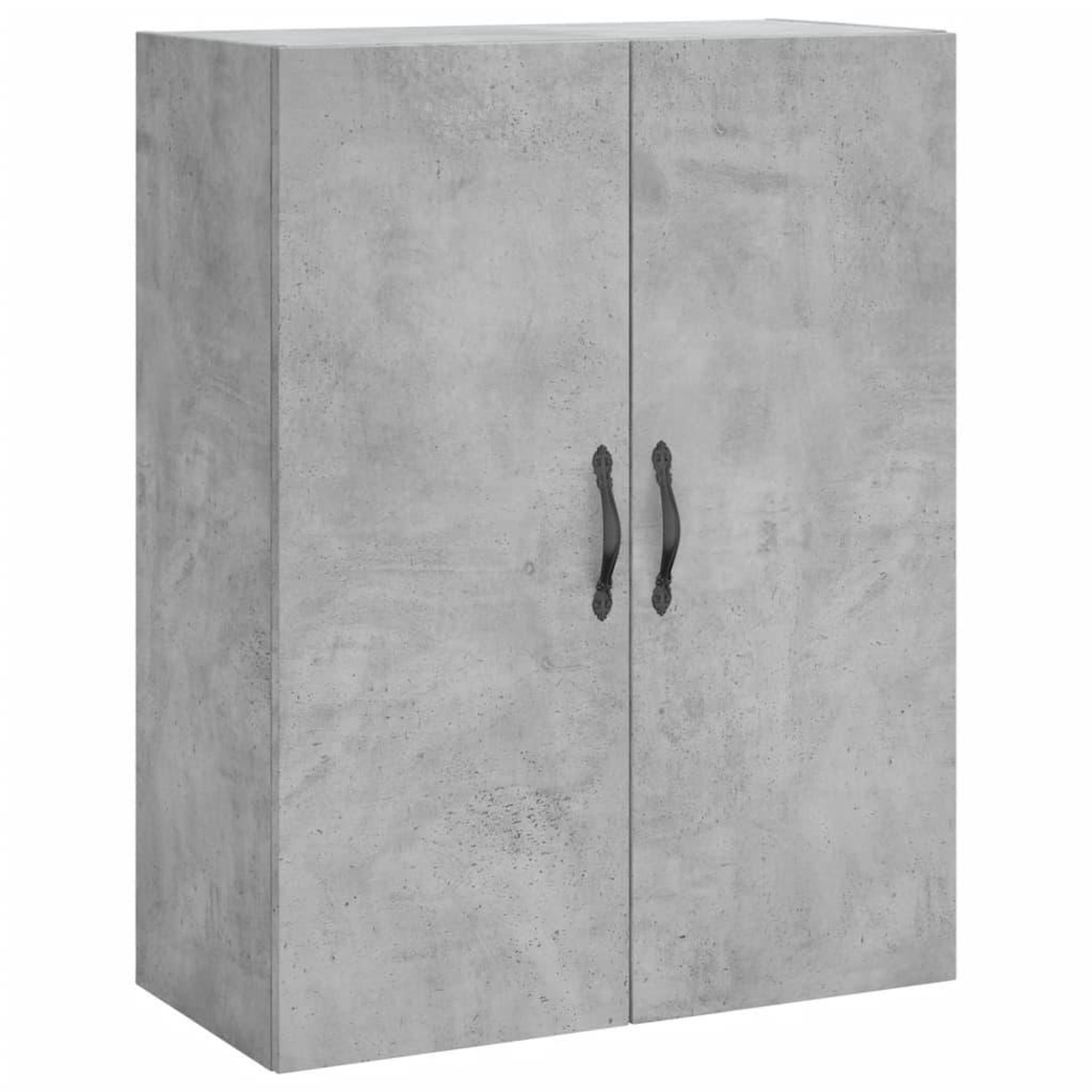 Voir la diapositive 5 : VIDAXL Armoires murales 2 pcs gris beton bois d'ingenierie