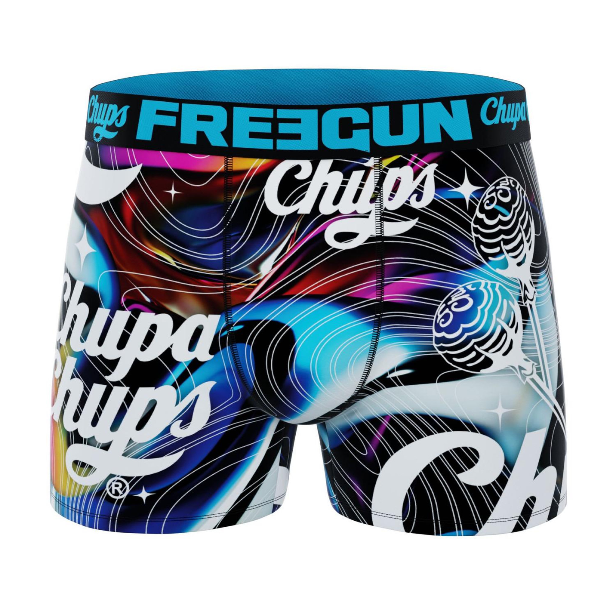 Voir la diapositive 5 : FREEGUN Lot de 3 boxers enfant ChupaChups