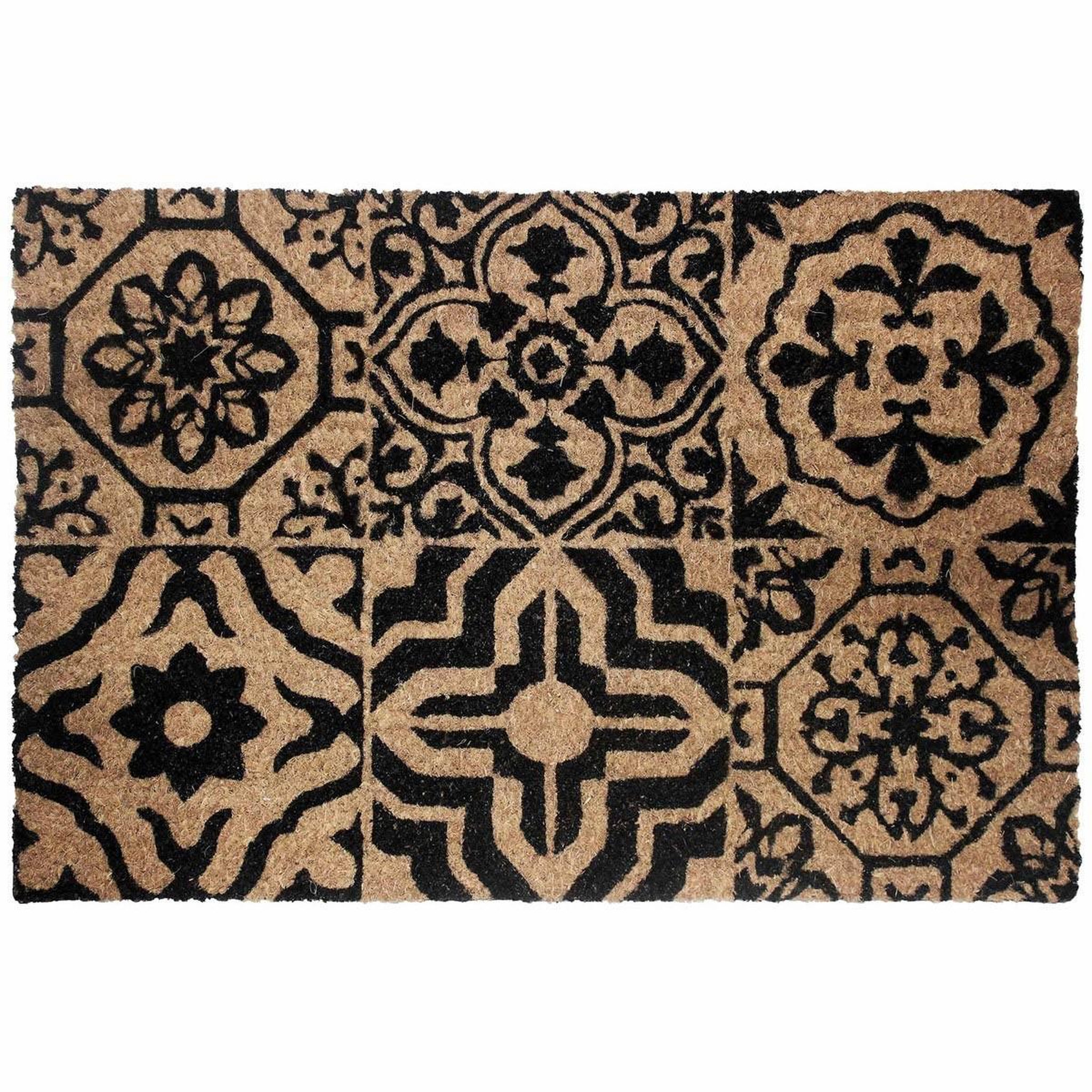 Douceur d'Intérieur Paillasson en Coco  Lisbonne  40x60cm Naturel