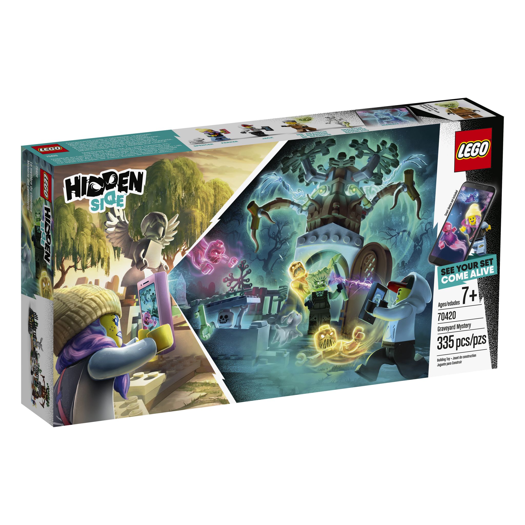 LEGO Hidden Side 70420 - Le cimeti?�re myst?�rieux pas cher - Auchan.fr