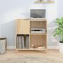 Voir la diapositive 3 : VIDAXL Armoire a disques chene sonoma 84,5x38x89 cm bois d'ingenierie