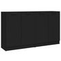 Voir la diapositive 2 : VIDAXL Buffets 2 pcs Noir 60x30x70 cm Bois d ingénierie