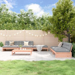 VIDAXL Salon de jardin 6 pcs bois massif douglas