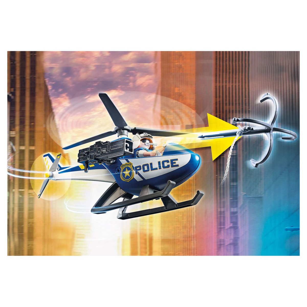 PLAYMOBIL 70575 - City Action - Police Camion de bandits et policier