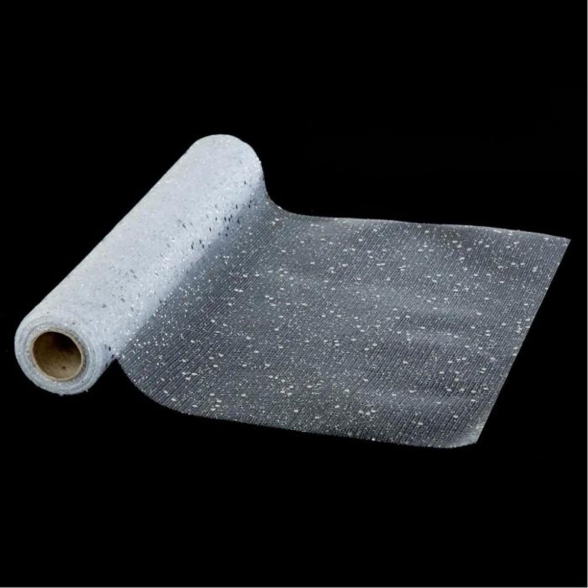 ATMOSPHERA Chemin de Table Paillettes  Colorama  28x500cm Argent