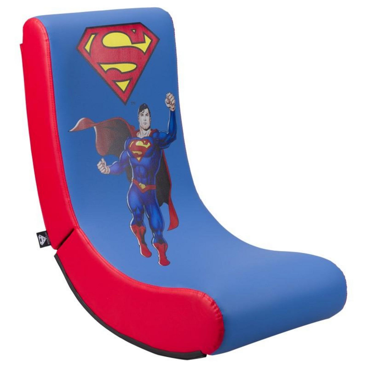 Subsonic Fauteuil gamer à bascule Superman, siege gaming taille S/M pour enfant