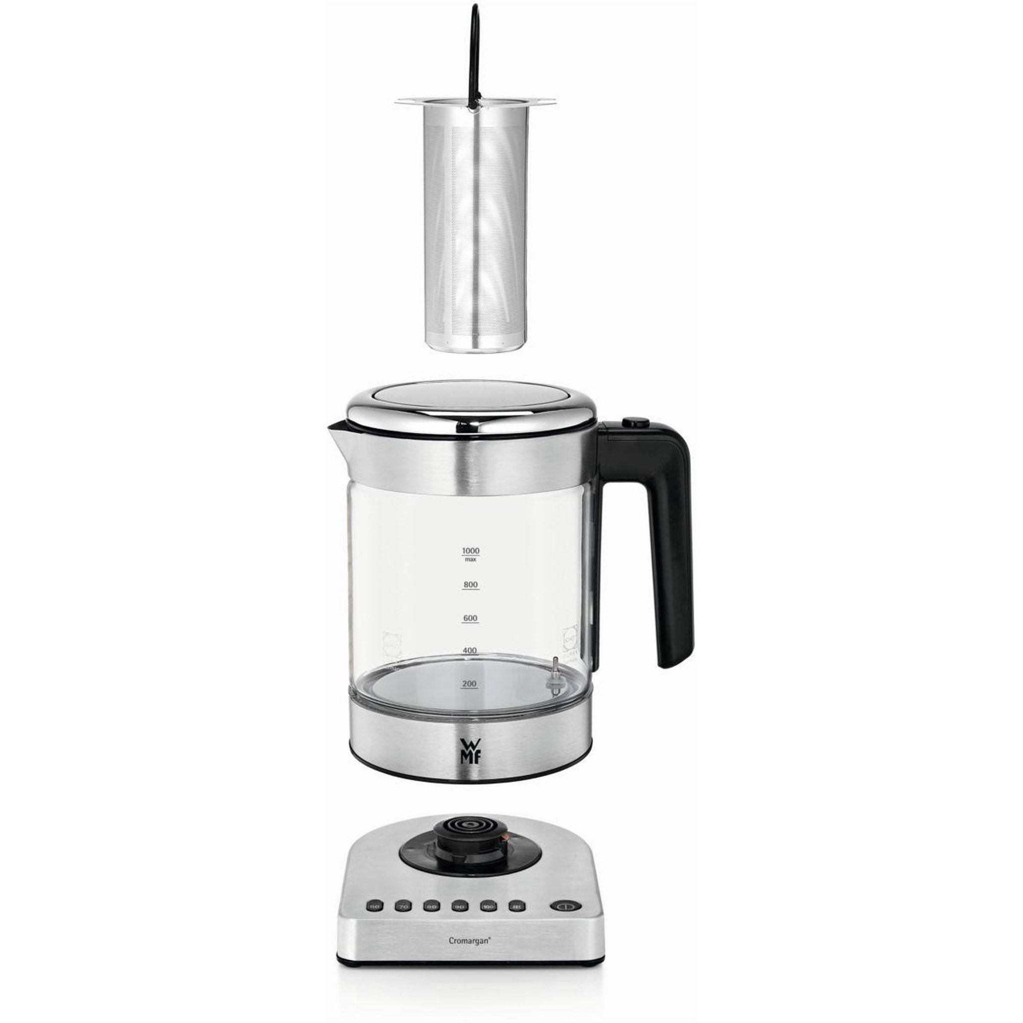 Voir la diapositive 4 : WMF Théière kitchen minis vario 1l