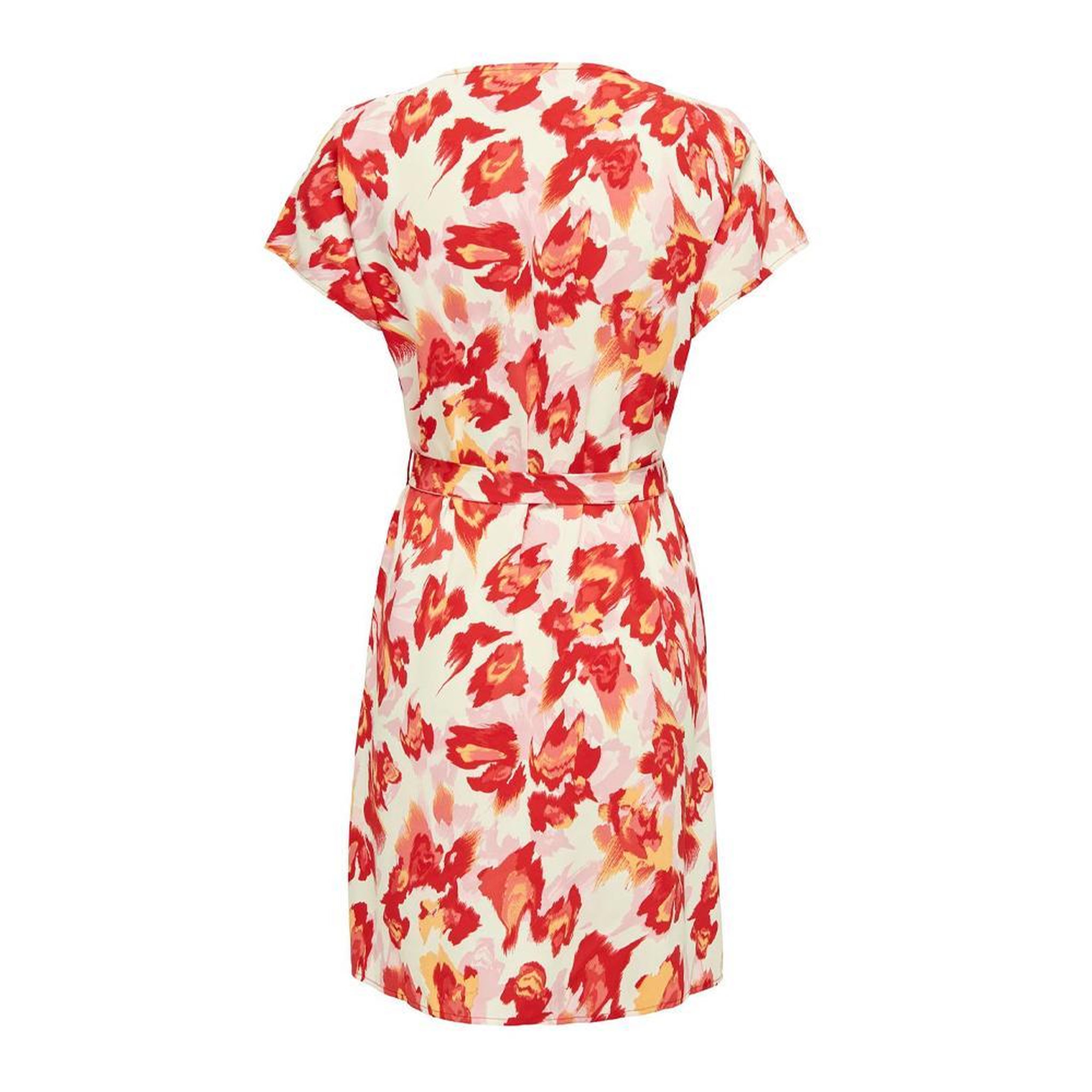 Voir la diapositive 2 : Only Robe Rouge/ Femme Only Button