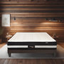 Voir la diapositive 2 : BELLECOUR BELLECOUR LITERIE | Ensemble CHAMBORD | Matelas Micro-ressorts + Sommier Bois