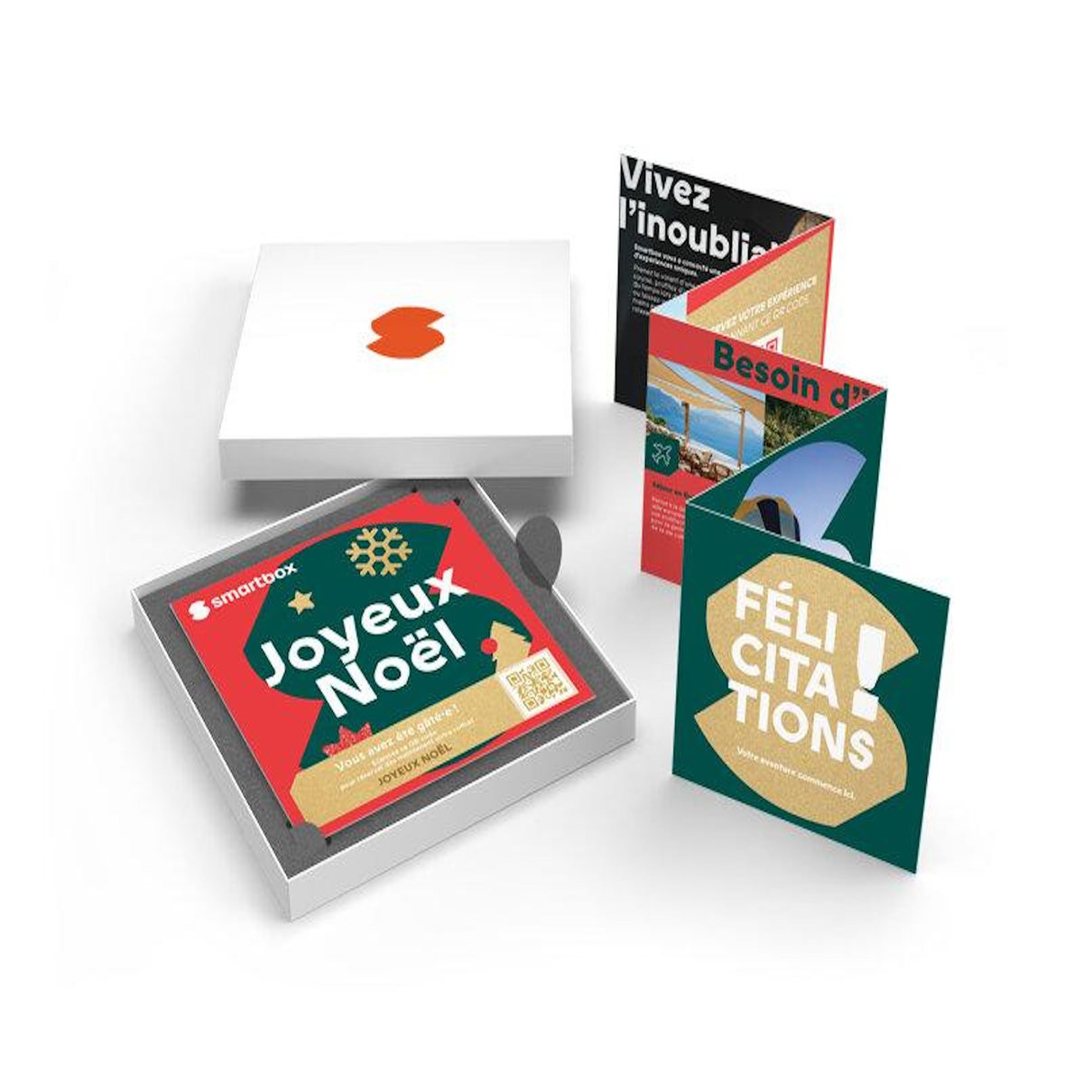 Smartbox Joyeux Noël* - Coffret Cadeau Multi-thèmes