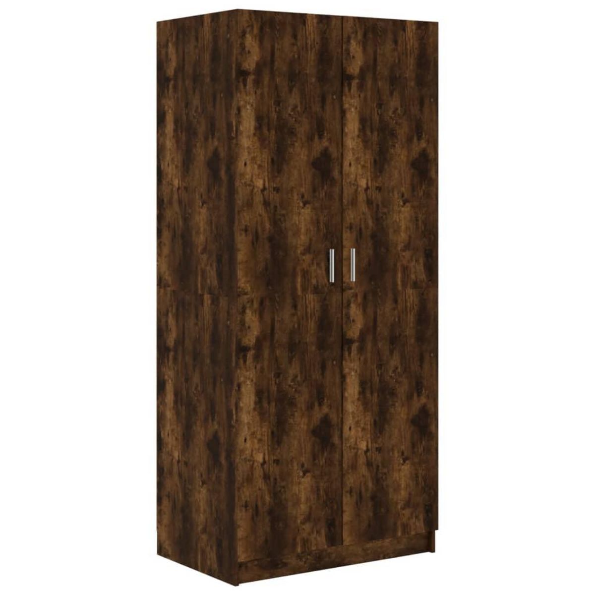 VIDAXL Garde-robe Chene fume 80x52x180 cm Bois d'ingenierie