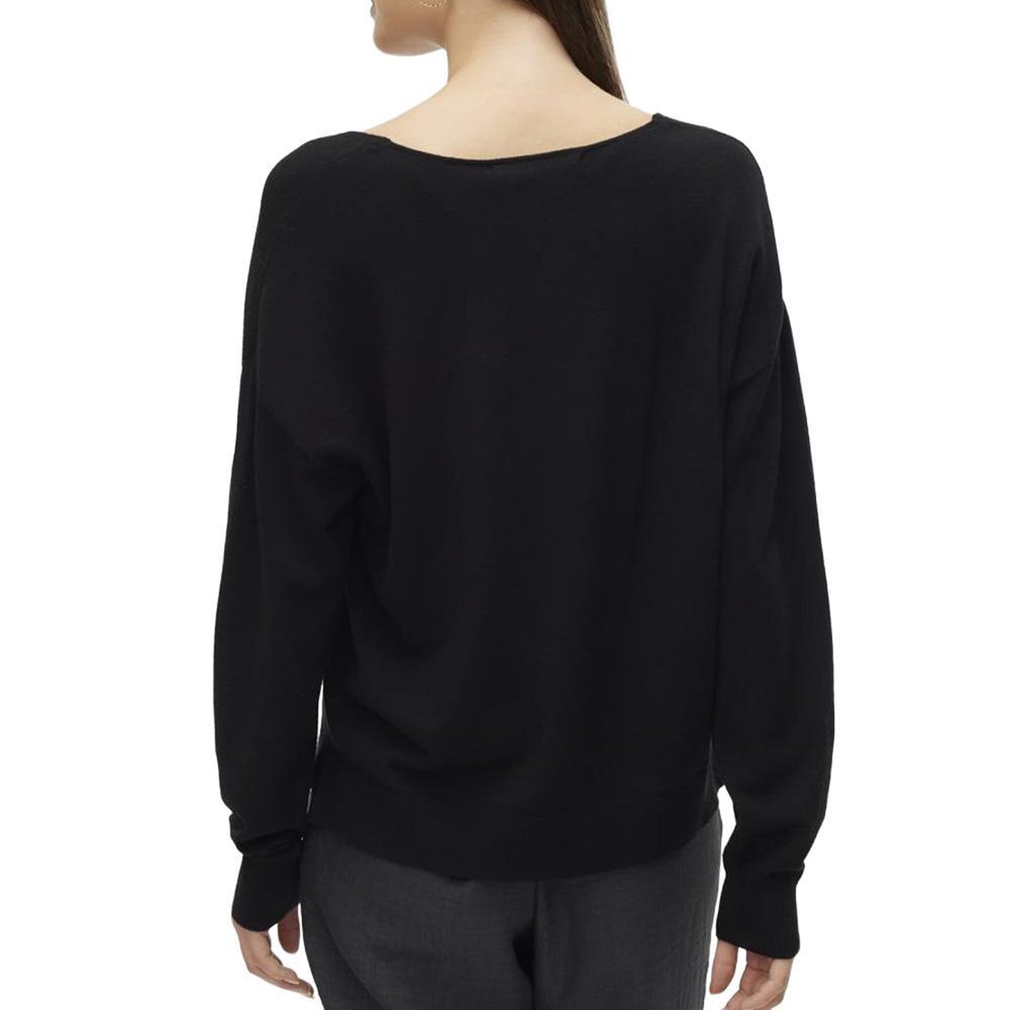 Voir la diapositive 2 : Vero Moda Pull Noir Femme Vero Moda Breezesss