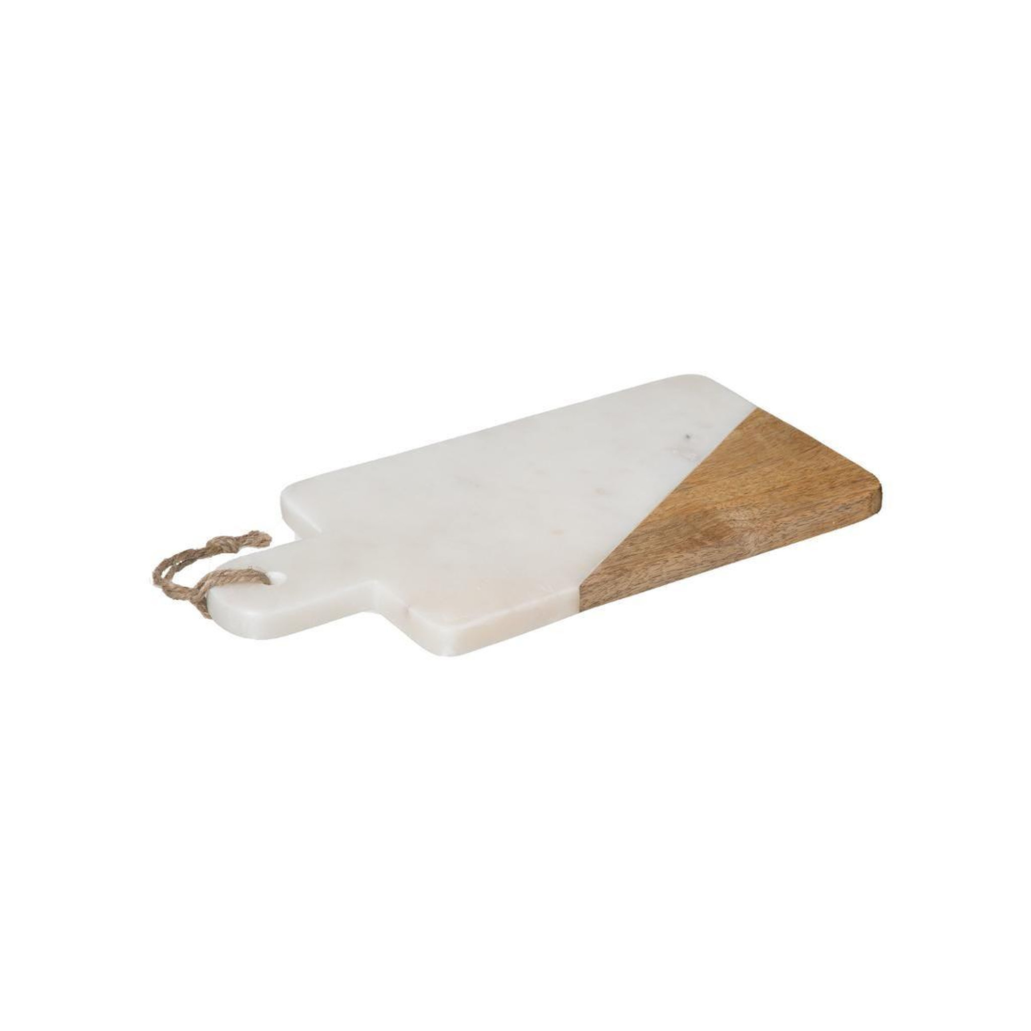 Voir la diapositive 2 : SECRET DE GOURMET Planche à découper en marbre  geom  30cm blanc