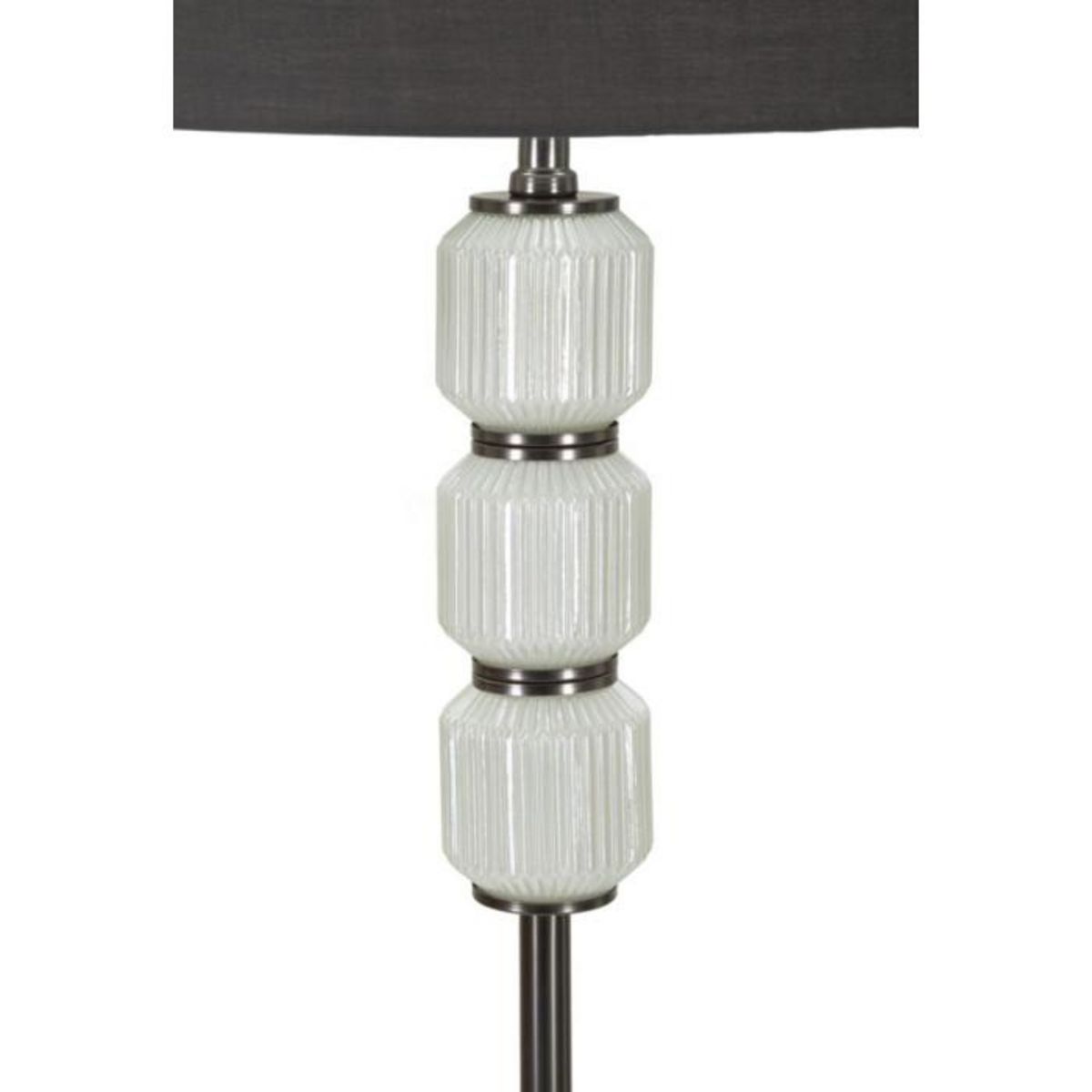 Paris Prix Lampadaire en Métal  Bright One  163cm Blanc & Gris