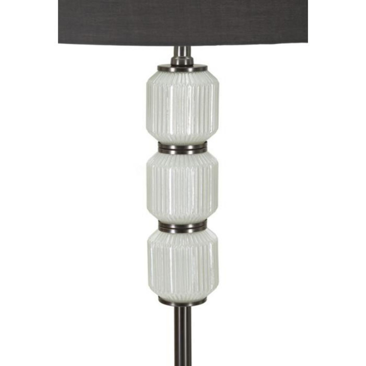 Paris Prix Lampadaire en Métal  Bright One  163cm Blanc & Gris